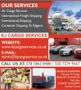 KJ Cargo Services logo